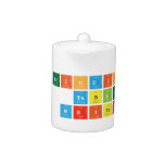Periodic
 Table
 Writer  Teapots