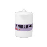 Keep Calm And Leondre On  Teapots