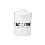 Webb Ellis Street  Teapots