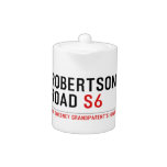 robertson  road  Teapots