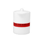 Boomieworld till the world end  Teapots