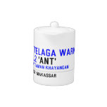 jl.telaga warna no.2  Teapots