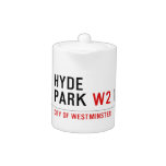 HYDE PARK  Teapots