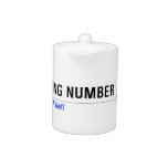 Visiting Number ____  Teapots