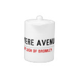 ASHMERE AVENUE  Teapots