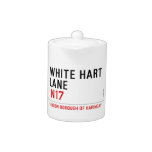white hart lane   Teapots
