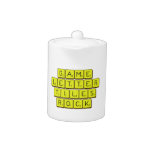 Game
 Letter
 Tiles
 ROCK!  Teapots
