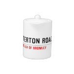 Chatterton Road  Teapots