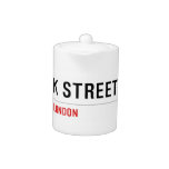 Cork Street  Teapots