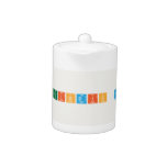 the periodic table  Teapots