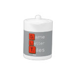 Game
 Letter
 Tiles  Teapots