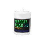 Weegee Road  Teapots
