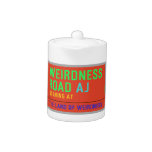 Weirdness Road  Teapots