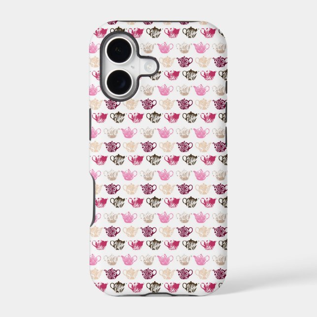 Teapots Iphone Case (Back)