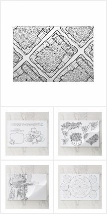 Tear Away Pads to Color