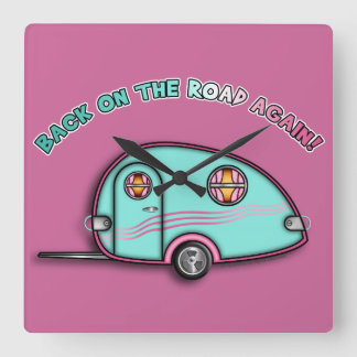 Tear Drop RV Trailer Clocks