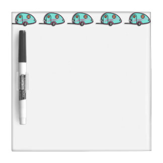 Tear Drop RV Trailer Dry Erase Board