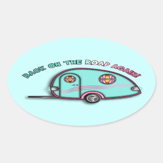 Tear Drop RV Trailer Stickers