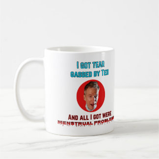 Tear Gas Ted mug