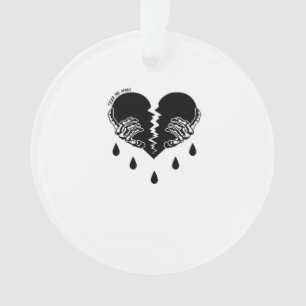 Tear Me Apart Emotional Dark Tone Ornament
