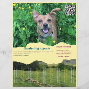 Tear Off Flyer square images Gardening