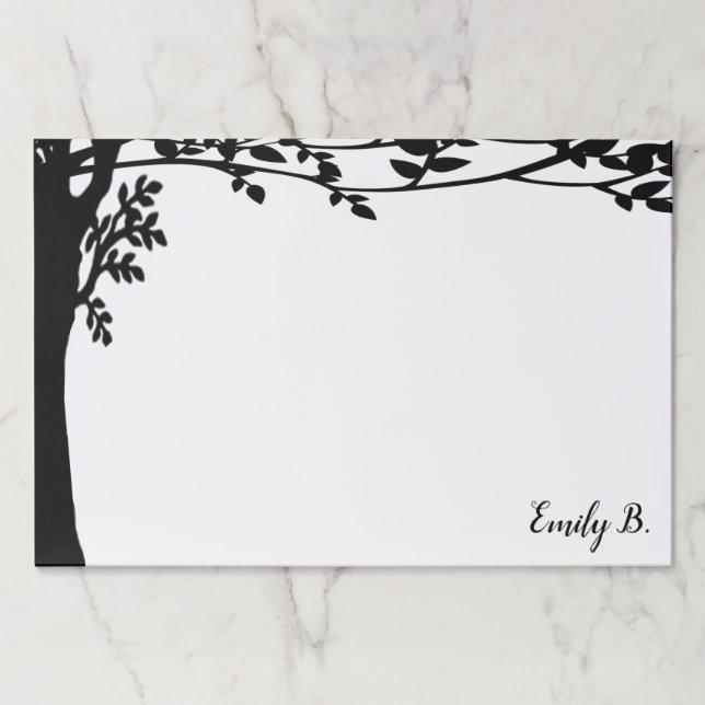 Tear Off Personalised Large Notepad Paper Pad (Front)