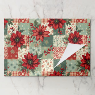 Tearaway Christmas Florals Paper Placemats