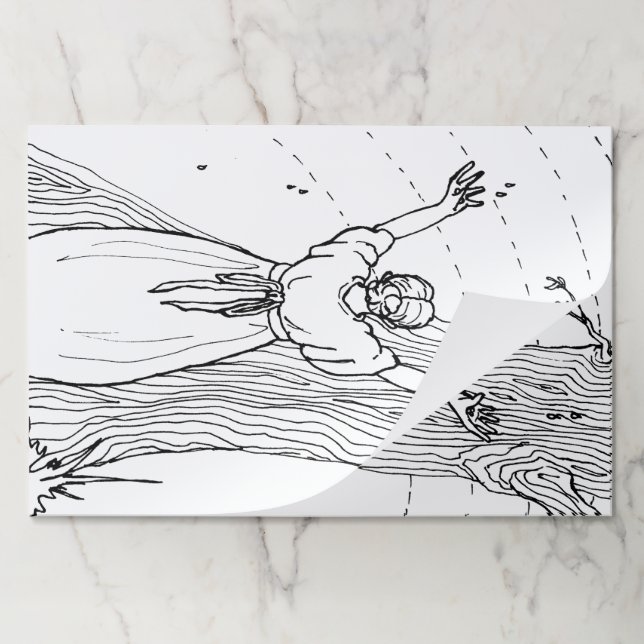 Tearaway pad - Catching Tears (Folded)