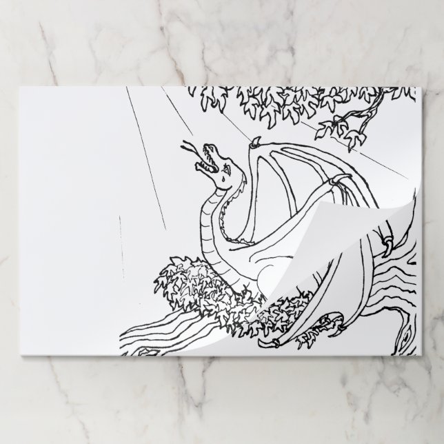 Tearaway pad - Dragon's Nest (Folded)