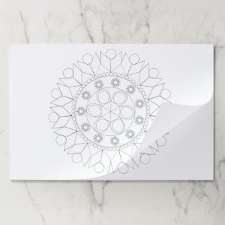 Tearaway Pad - Elegant Mandala Pattern to Color