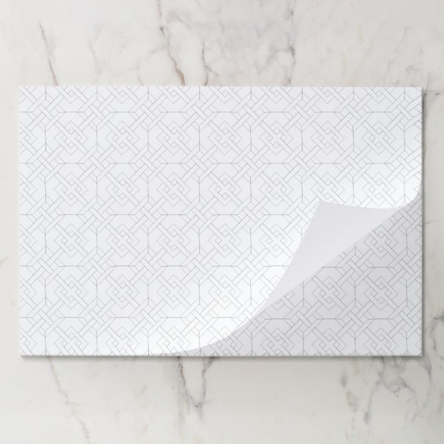 Tearaway Pad - Lattice Pattern to Color (Folded)