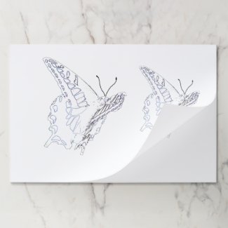 Tearaway  pad - Monarch Butterflies to Color