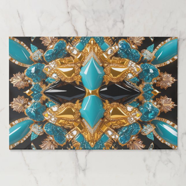 Tearaway paper pad with Bahamas Colors (Front)