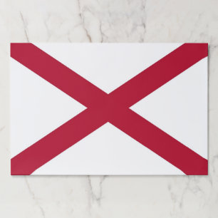 Tearaway paper pad with Flag of Alabama, USA