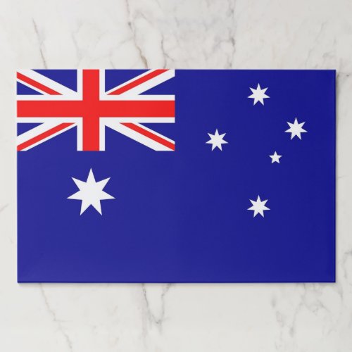 Tearaway paper pad with Flag of Australia