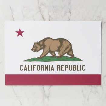 Tearaway Paper Pad With Flag Of California  Usa by AllFlags at Zazzle