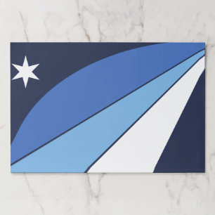 Tearaway paper pad with Flag of Columbia