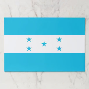 Tearaway paper pad with Flag of Honduras