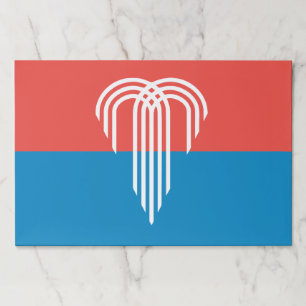 Tearaway paper pad with Flag of Kansas City