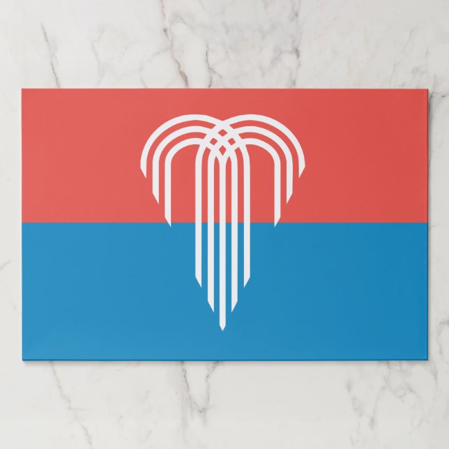 Tearaway paper pad with Flag of Kansas City (Front)