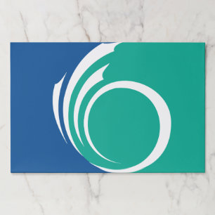 Tearaway paper pad with Flag of Ottawa, Canada