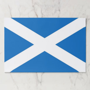 Tearaway paper pad with Flag of Scotland