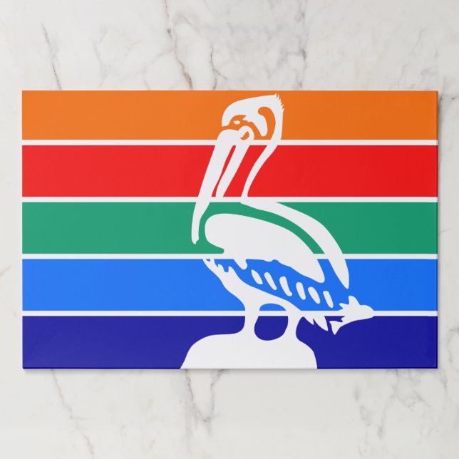 Tearaway paper pad with Flag of St. Petersburg (Front)