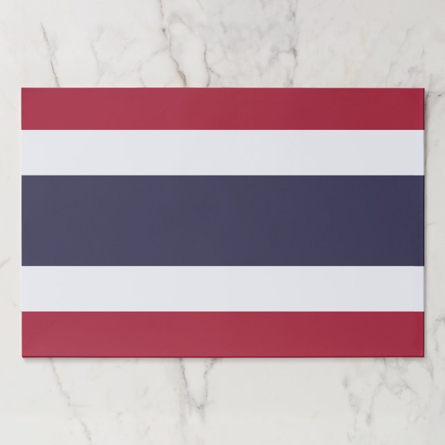 Tearaway paper pad with Flag of Thailand (Front)