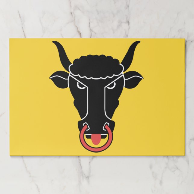 Tearaway paper pad with Flag of Uri canton (Front)