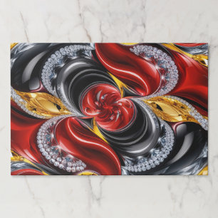 Tearaway paper pad with Gernan Colors