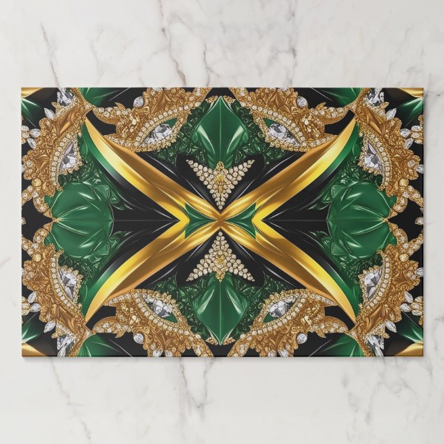 Tearaway paper pad with Jamaica Colors (Front)