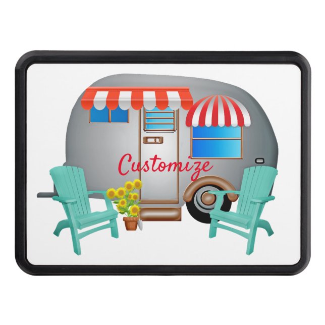 Teardrop Caravan Camper Thunder_Cove  Hitch Cover (Front)