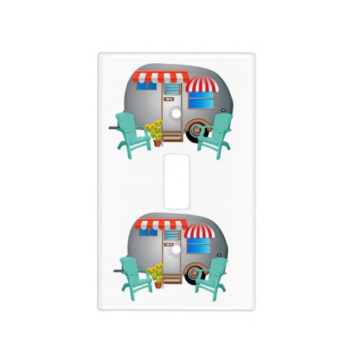 Teardrop Caravan Camper Thunder_Cove  Light Switch Cover