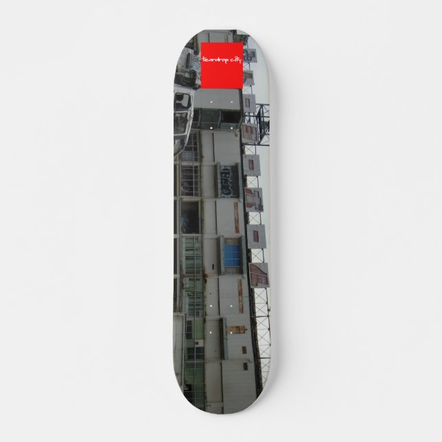 teardrop city SKATEBOARD Bowling (Front)